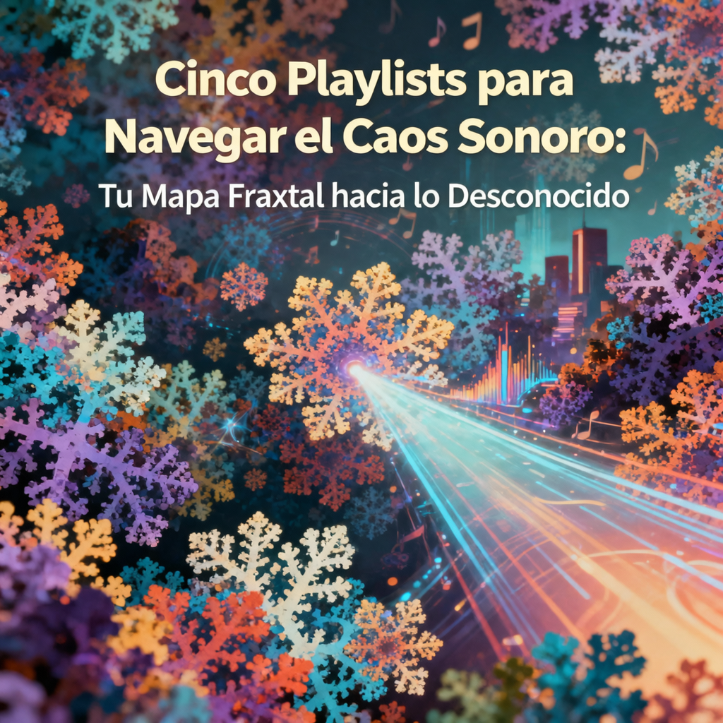 Cinco Playlists para Navegar el Caos Sonoro: Tu Mapa Fraxtal hacia lo Desconocido